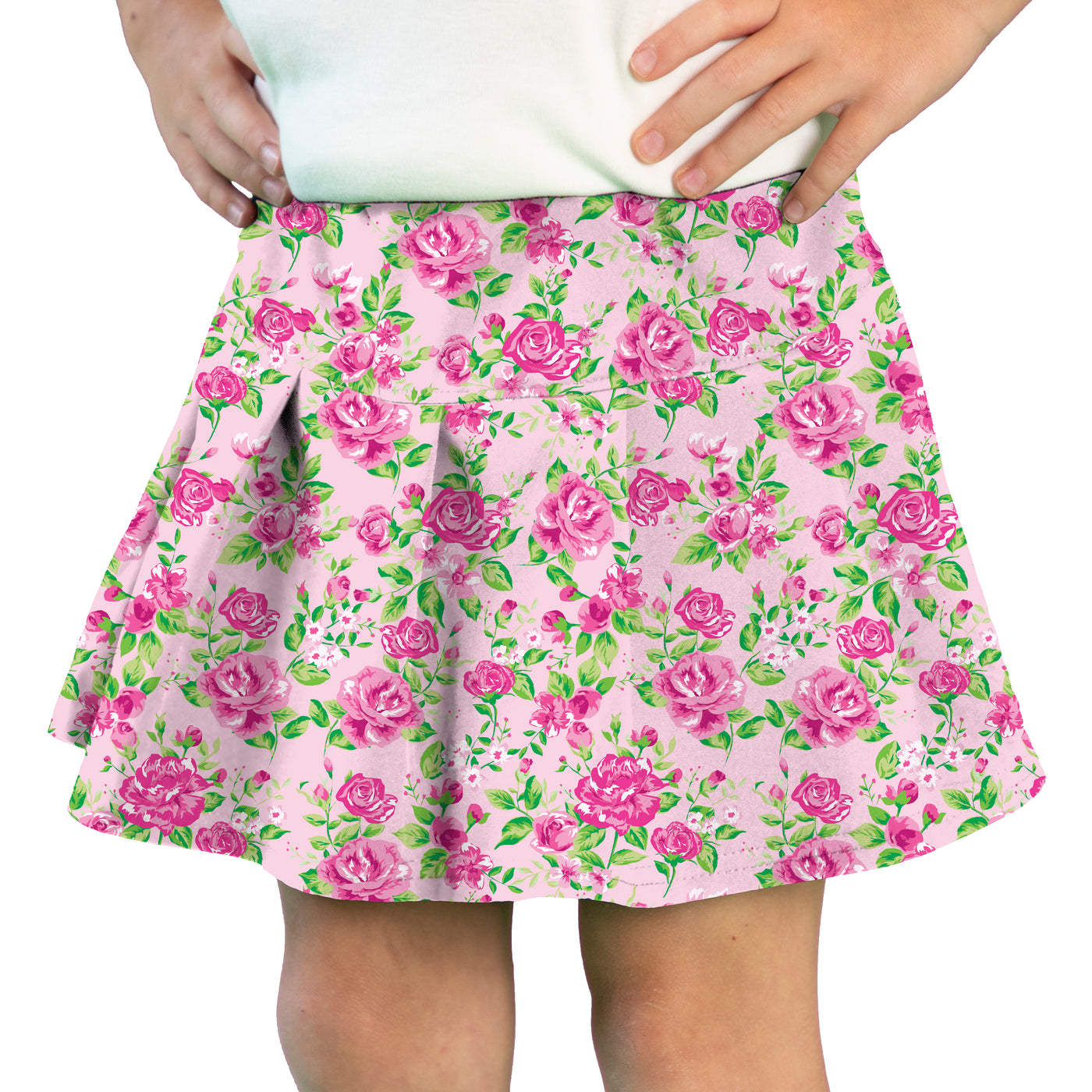 Steph Shorts in PINK Rose Garden
