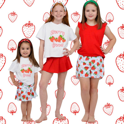 Steph Shorts in Strawberries