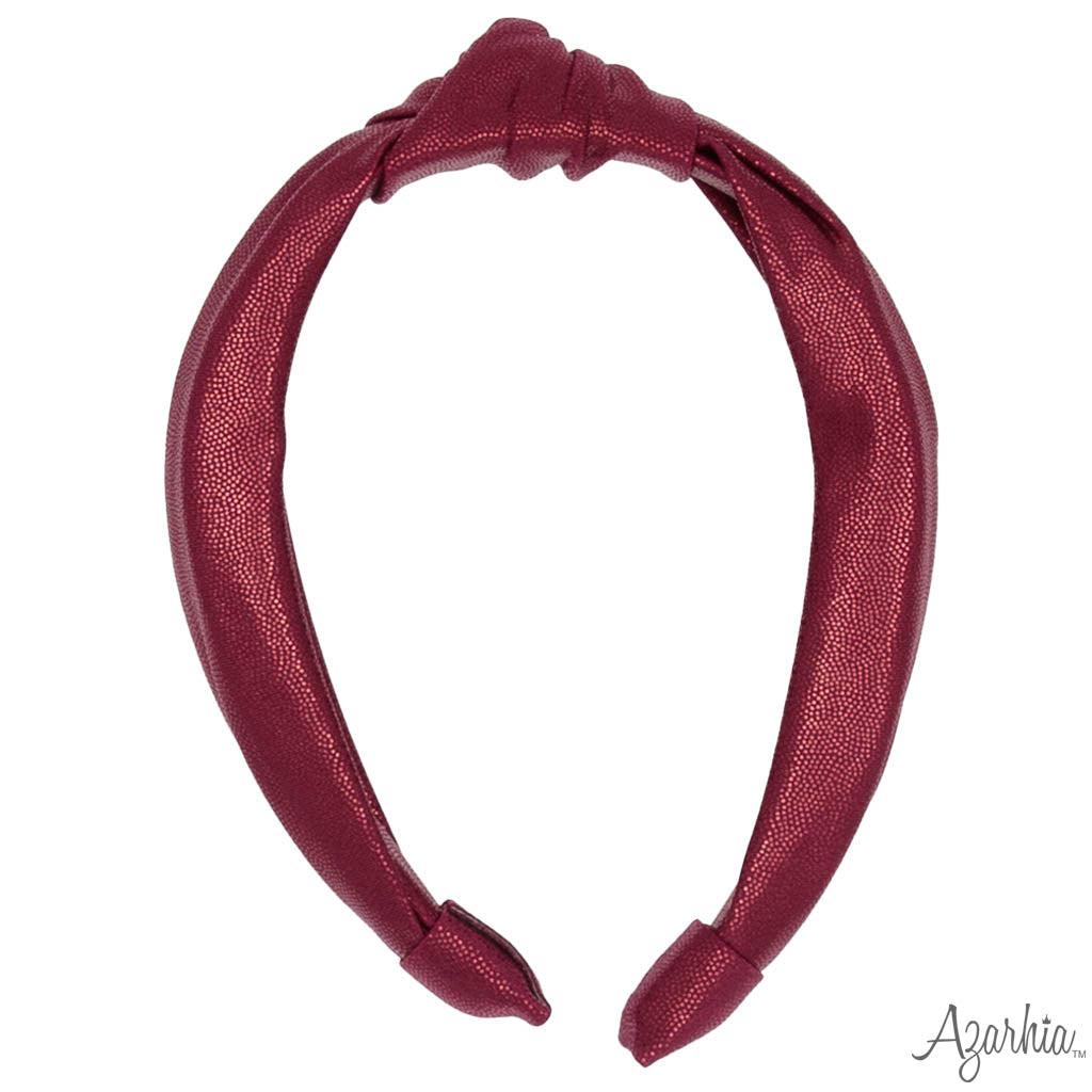 Lele Sadoughi Velvet Knotted Headband - Burgundy Lele Sadoughi | Accessories | Lele Sadoughi Burgundy Velvet  main image 3