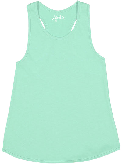 Tank Top with Racer Back in Mint