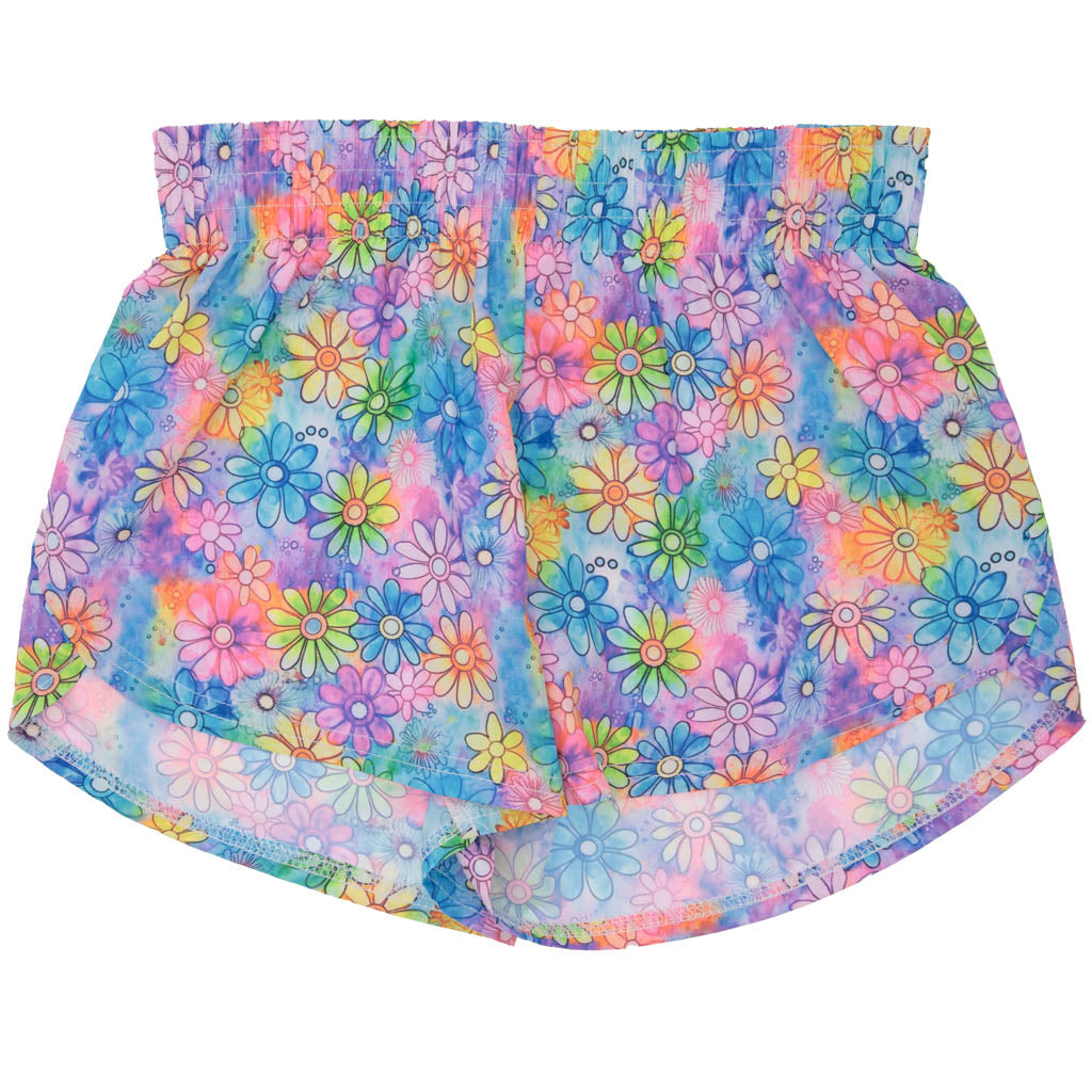 Steph Shorts in Watercolor Daisy