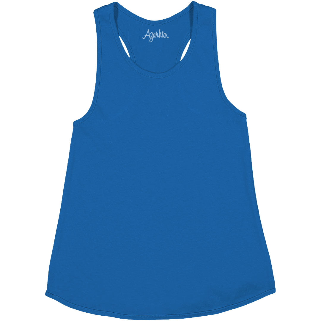 Tank Top with Racer Back in Royal