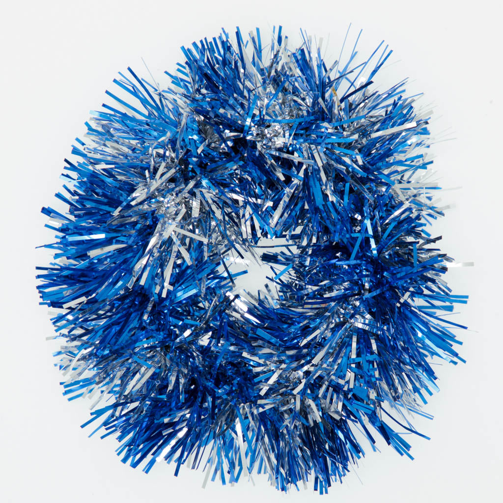 Tinsel Scrunchie in Royal