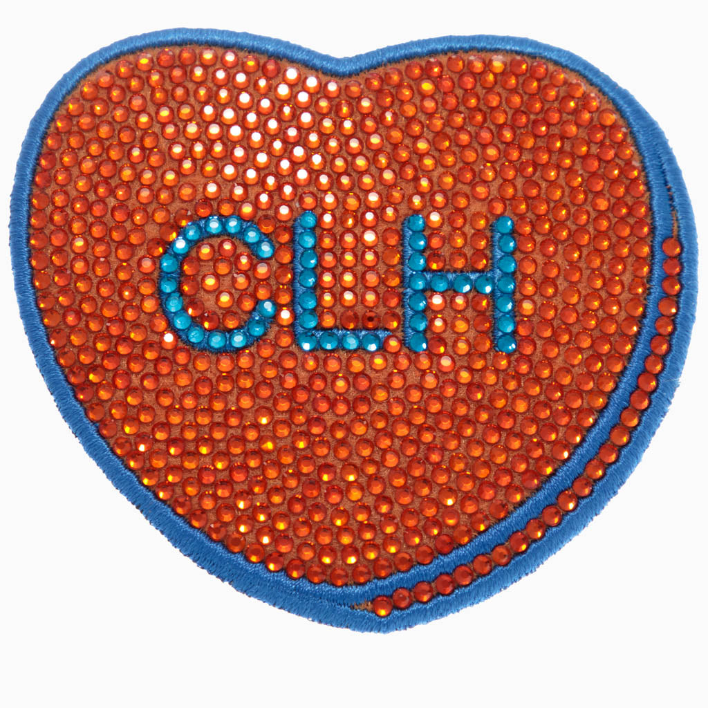 CLH Heart Rhinestone Headband