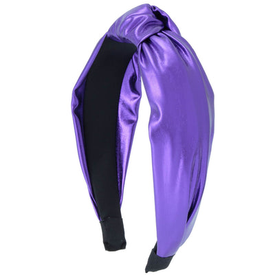 Steph Shorts in Metallic Purple