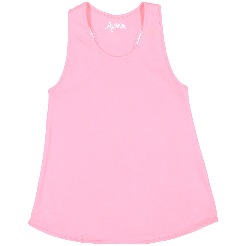 Tank Top with Racer Back in Light Pink