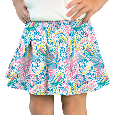 Steph Shorts in Pastel Flowers