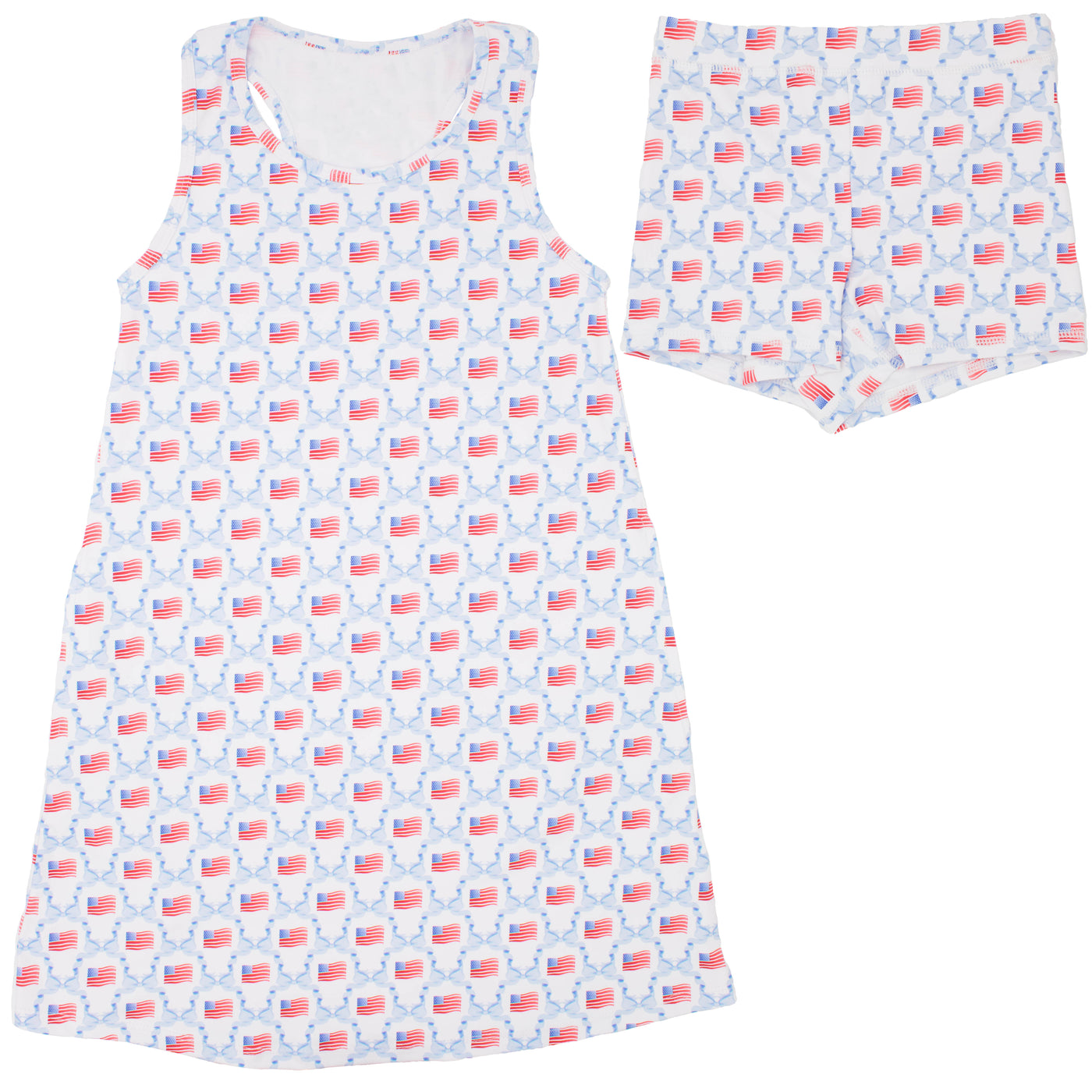 America Izzy Tennis Dress & Shorts