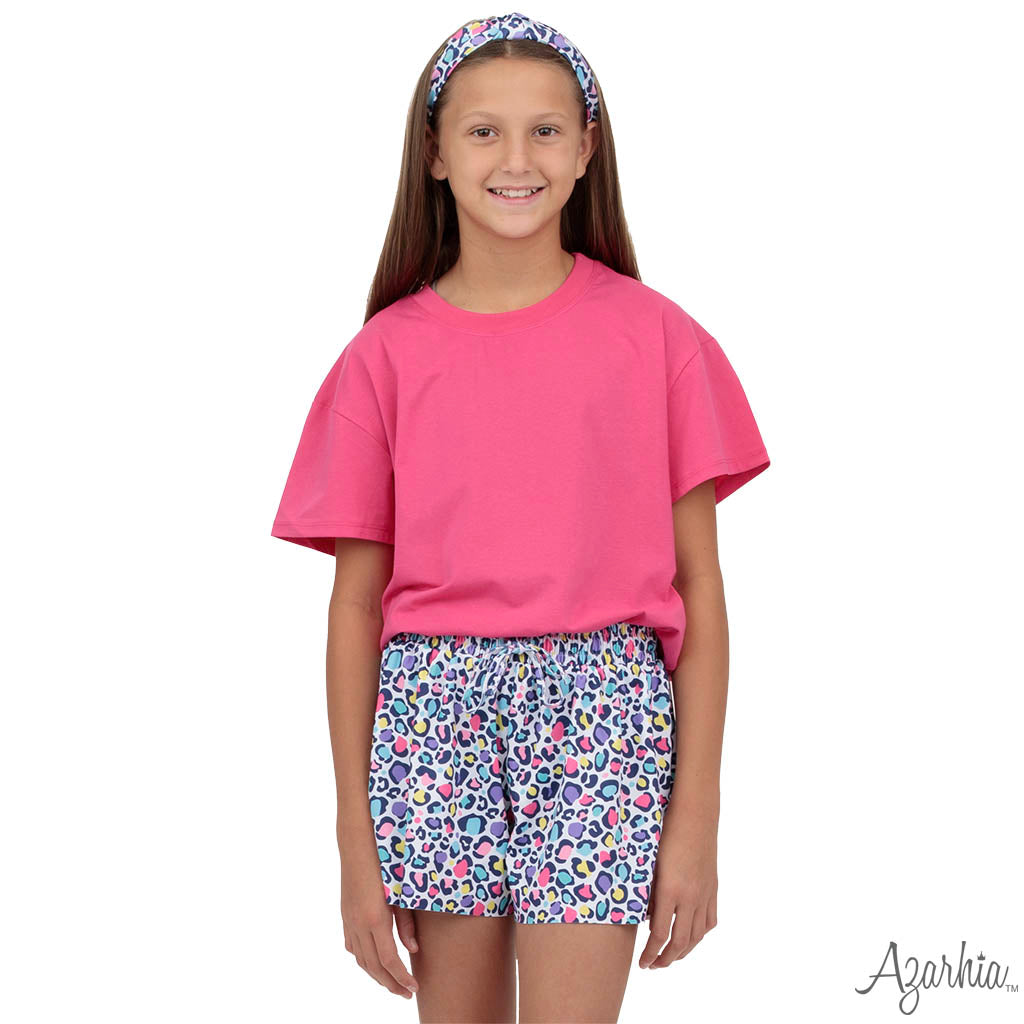 Bright Leopard Butterfly Short