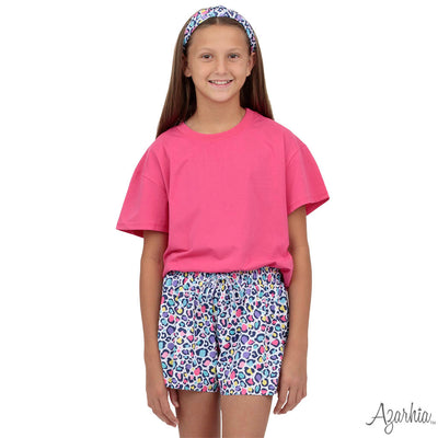 Bright Leopard Butterfly Short