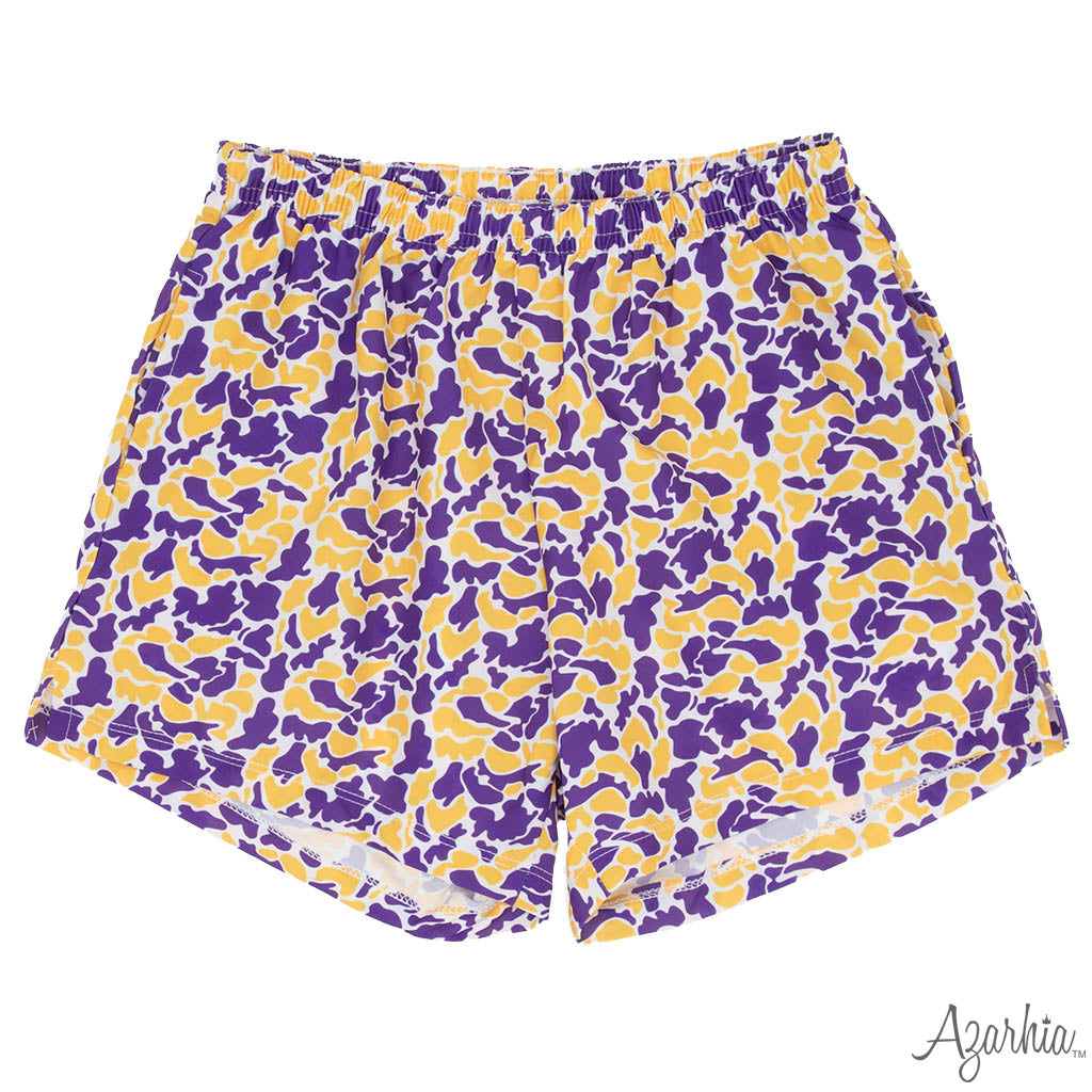 Tiger purple gold Camo Billy Short