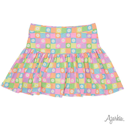 Izzy Tennis Dress & Shorts Block Daisies