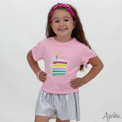 Shimmer Sprinkles Butterfly Flowy Short BIRTHDAY