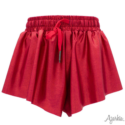 Tinsel Game Day Ringer Boxy T' Crimson