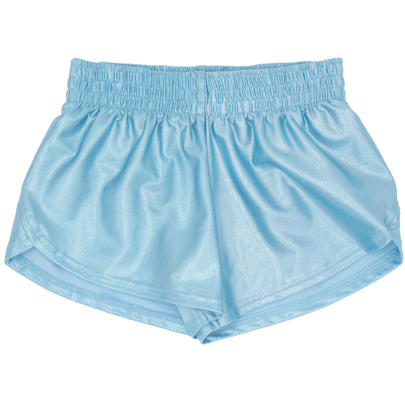 Steph Short in Carolina Blue Shimmer