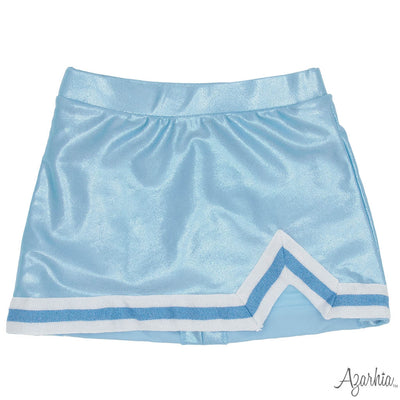 Shimmer Cheer Suit in Caroline Blue