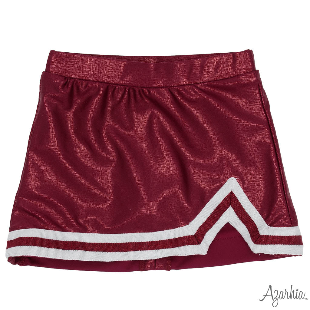 Top Knot Headband in Maroon Shimmer