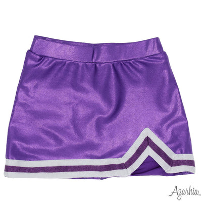 Shimmer Cheer Suit in Purple