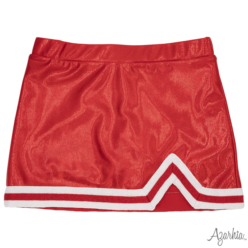Shimmer Cheer Suit in Red
