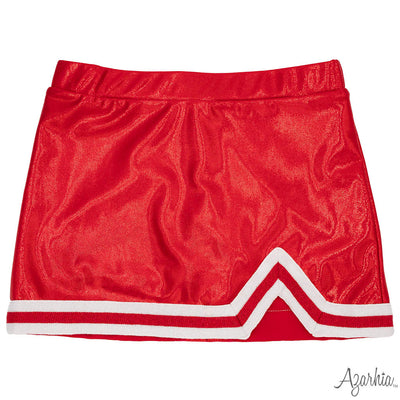 Shimmer Cheer Suit in Red