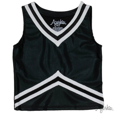 Shimmer Cheer Suit in Black