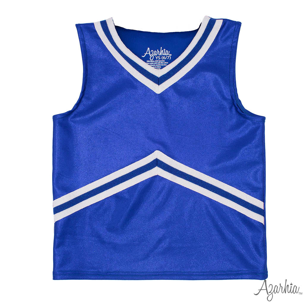Shimmer Cheer Suit in Royal