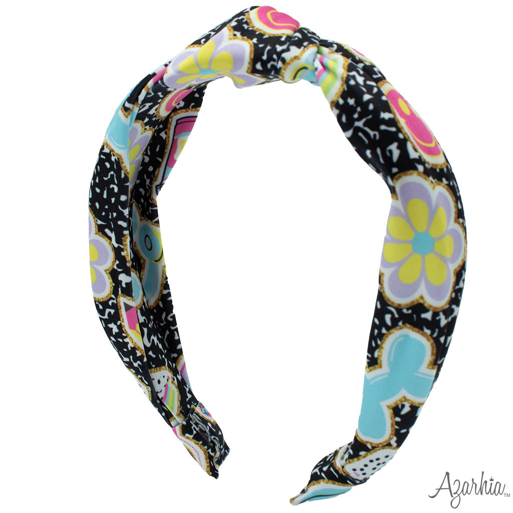 Top Knot Headband in Composition