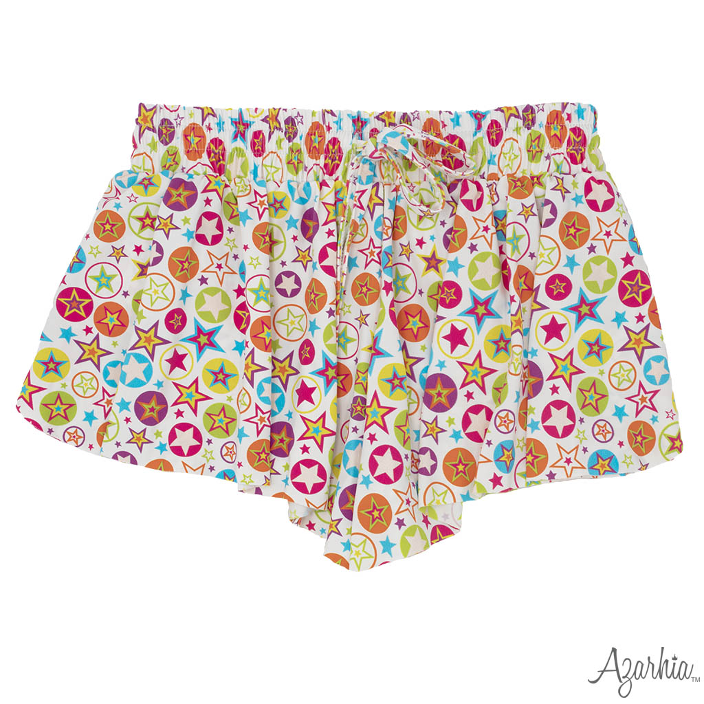 Cosmic Stars Butterfly Flowy Short