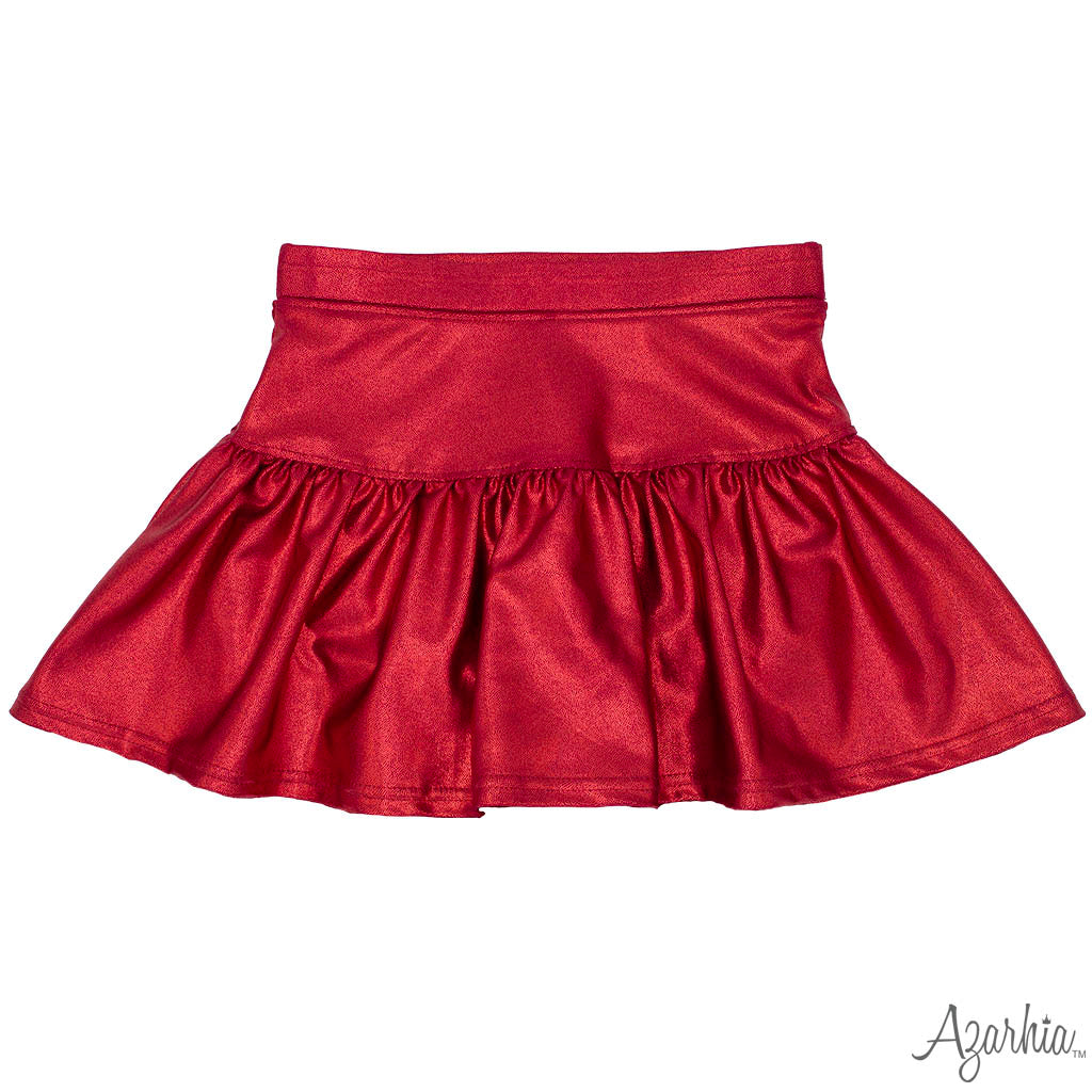 Steph Short in Crimson Shimmer