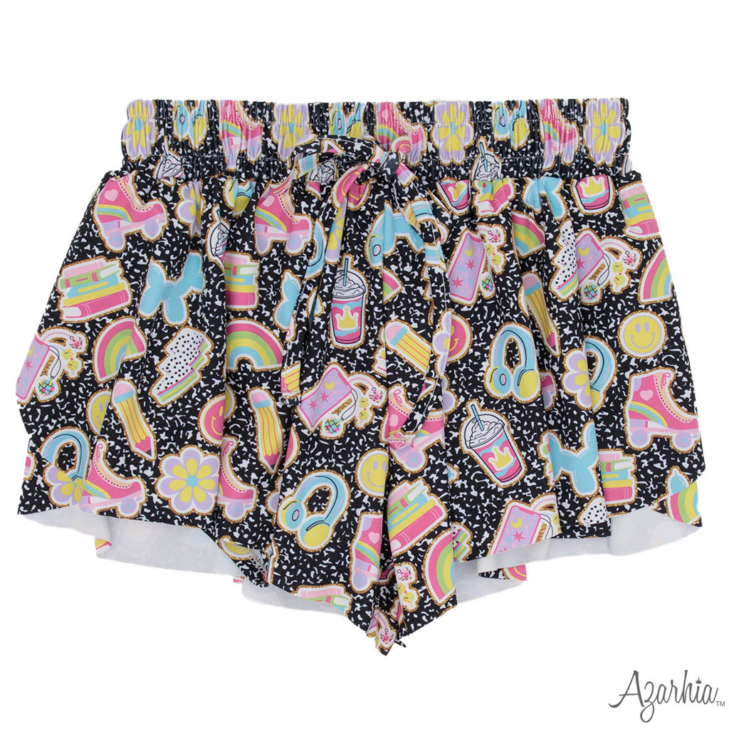 Composition Collage Butterfly Short