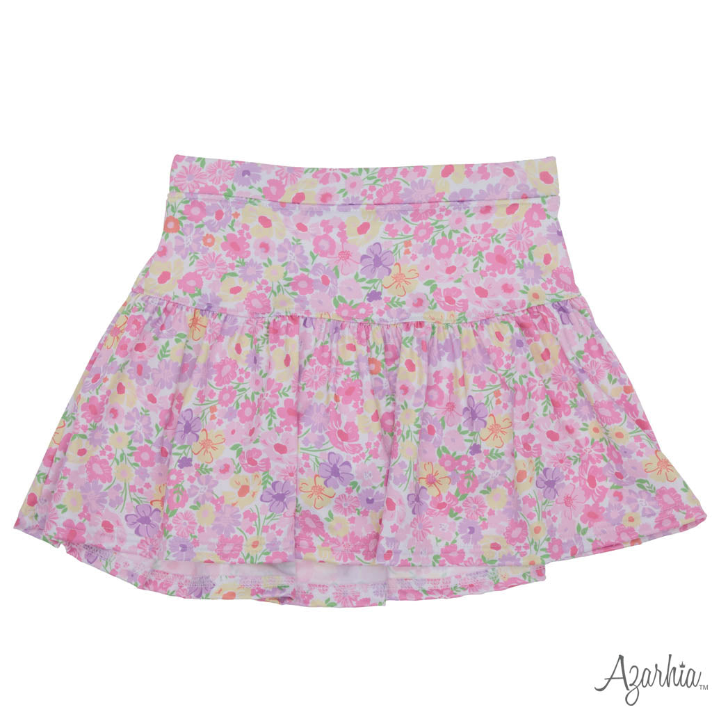 Fall Flowers Gathered Skort