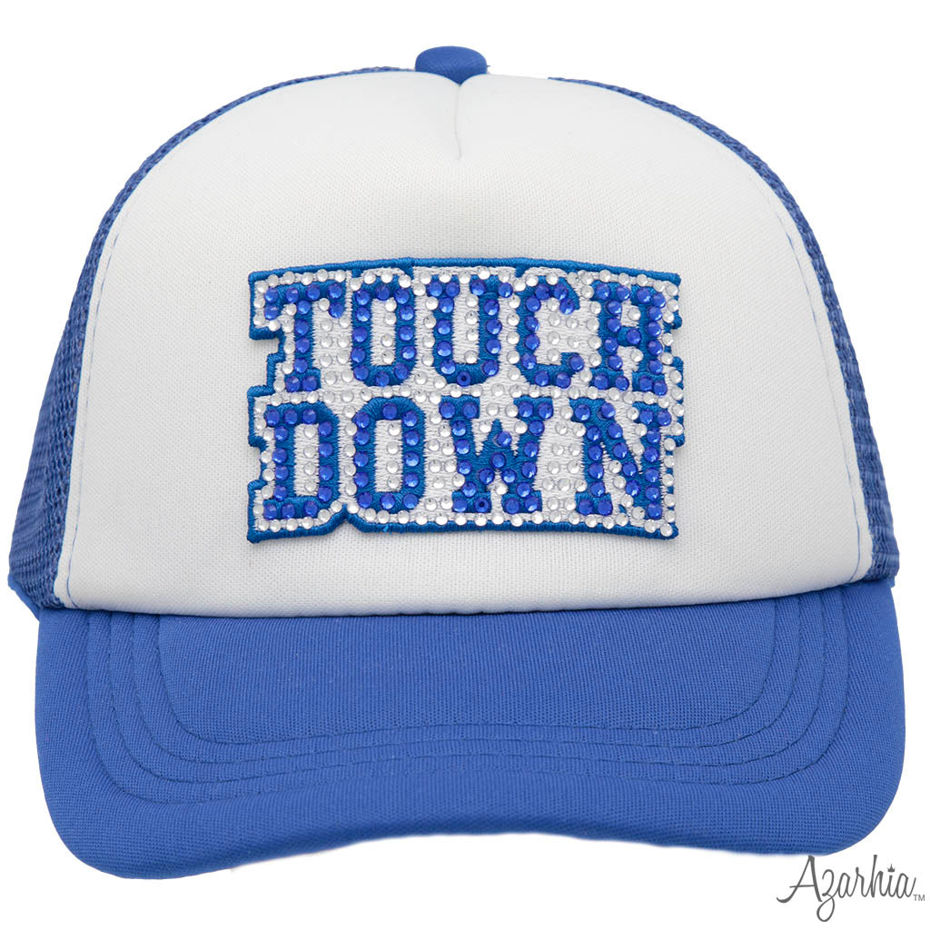 Rhinestone Game Day in Royal on Royal Trucker
