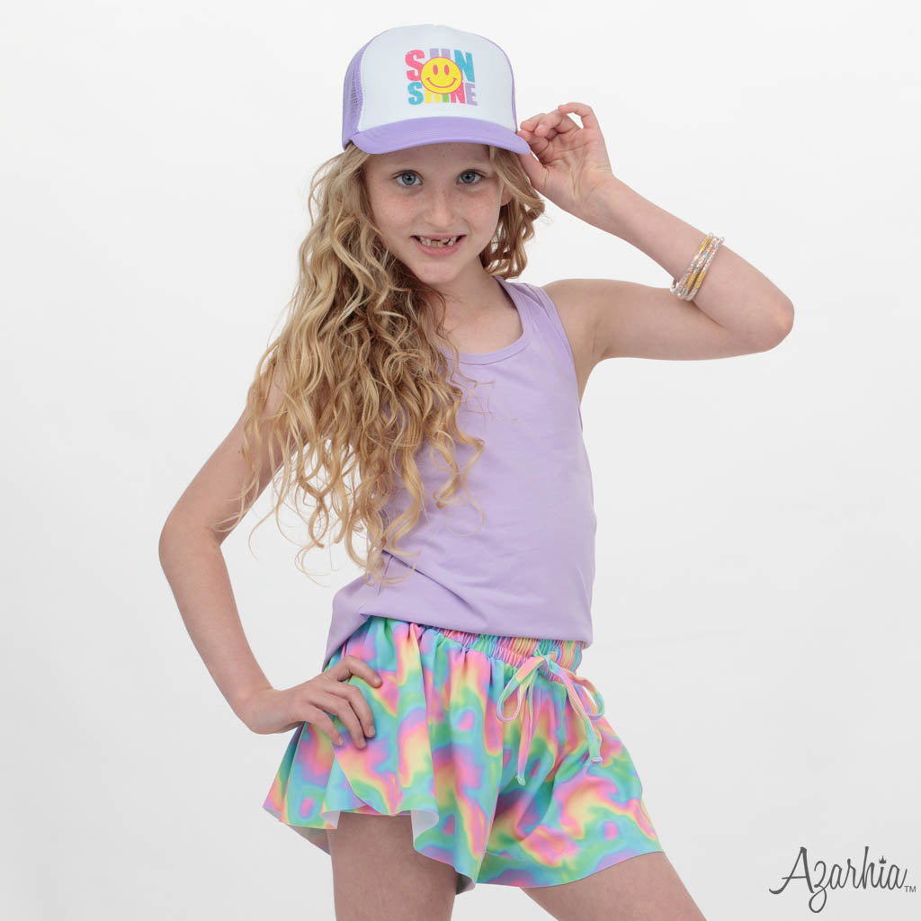 Neon Wave Butterfly Flowy