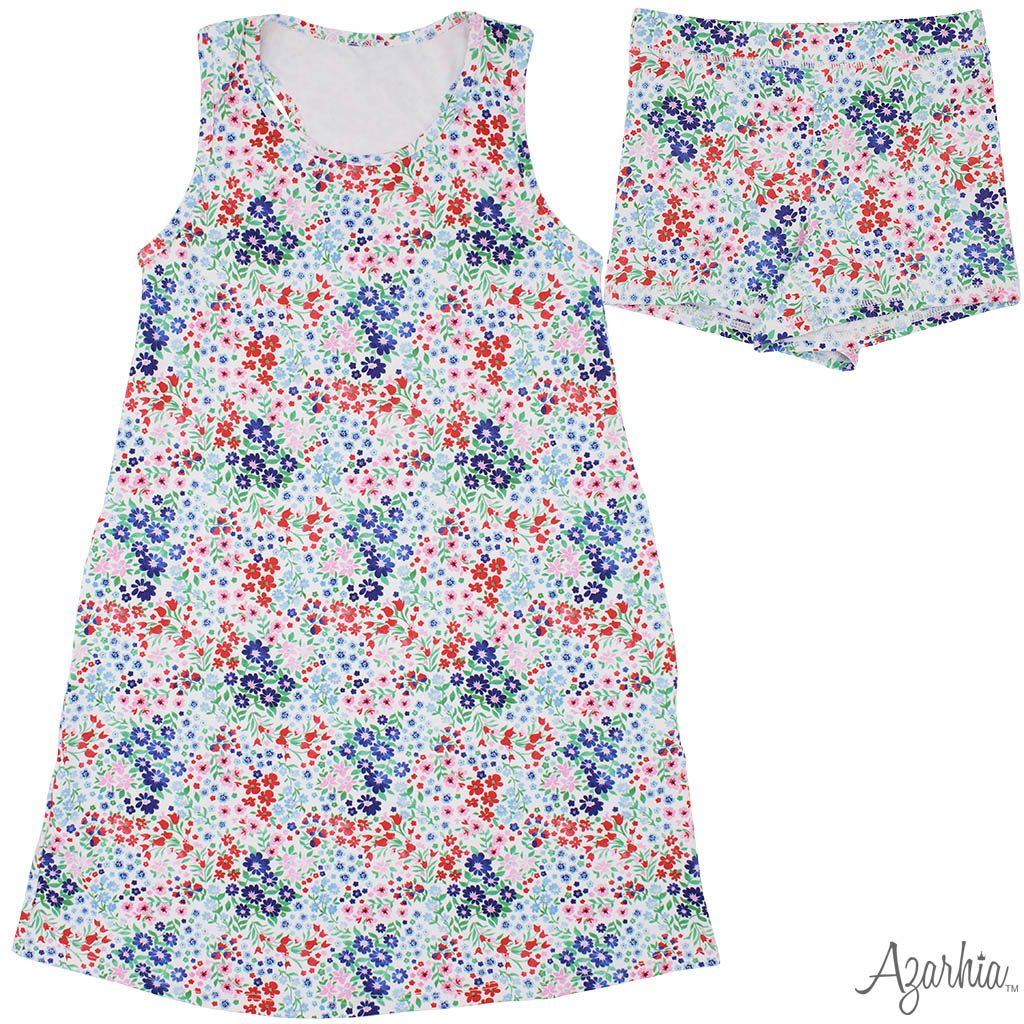 Liberty Flowers Izzy Tennis Dress & Shorts