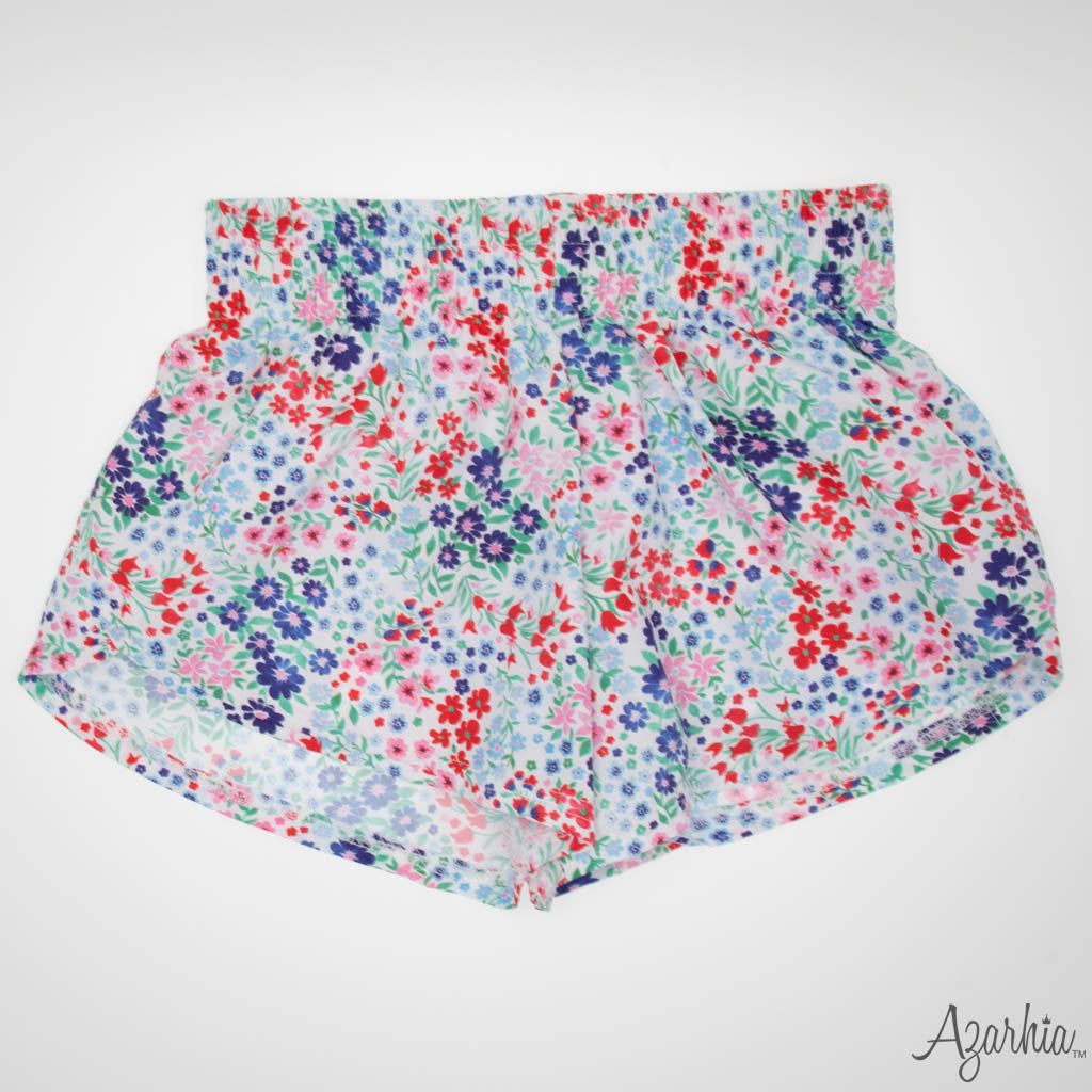 Liberty Flowers  Print on Steph Short NEW WITH PANTY