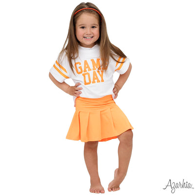 GAME DAY Glitter Boxy T’ Orange