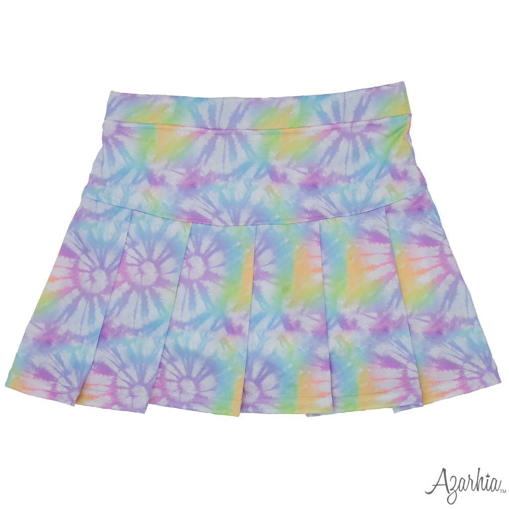 Lavender Burst Butterfly Flowy Short