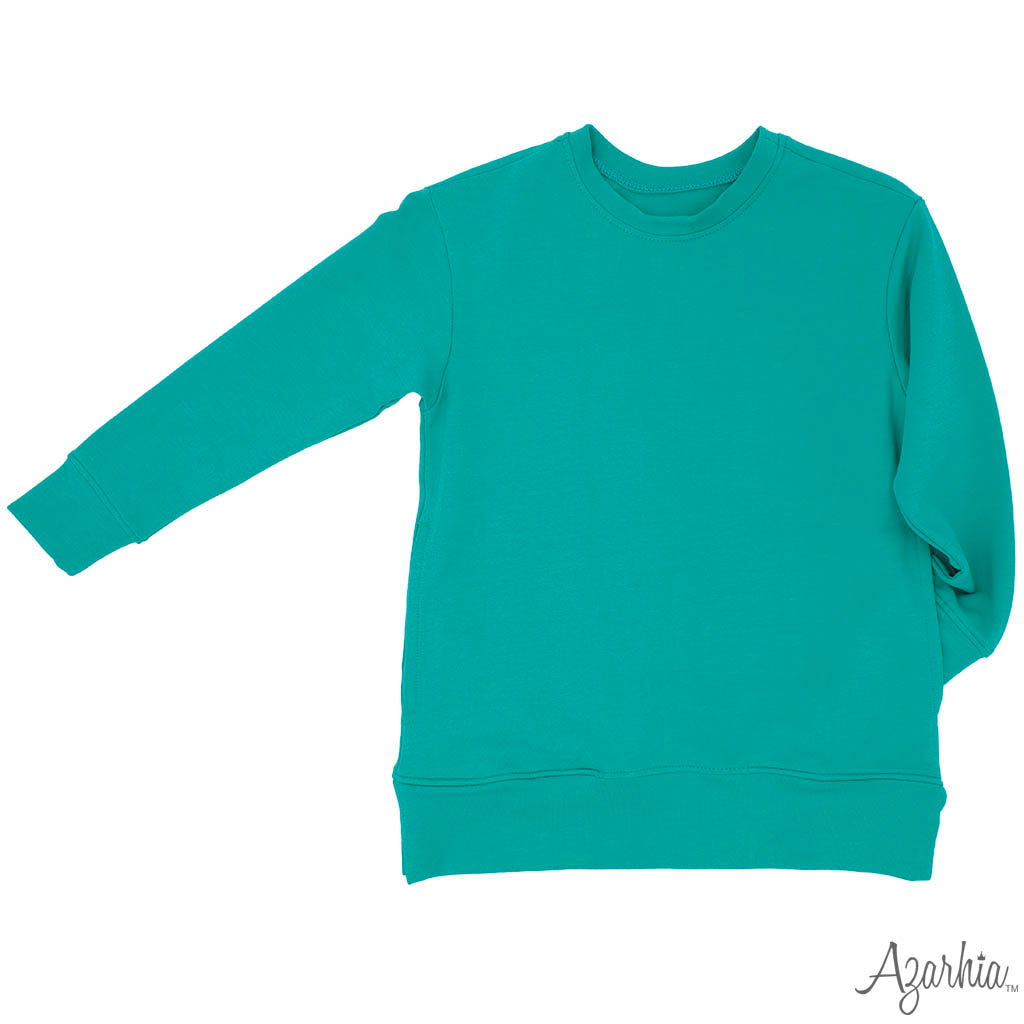 Tunic Pocket French Terry Teal