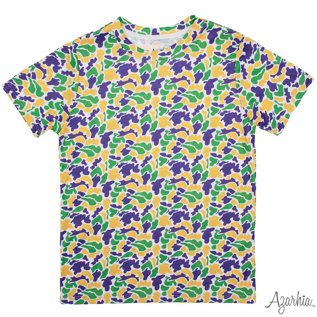 Mardi Gras Camo Drifit MG26