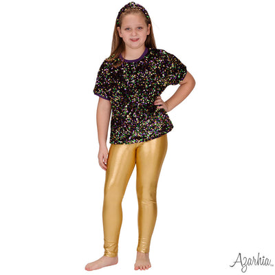 Shimmer Legging in Gold