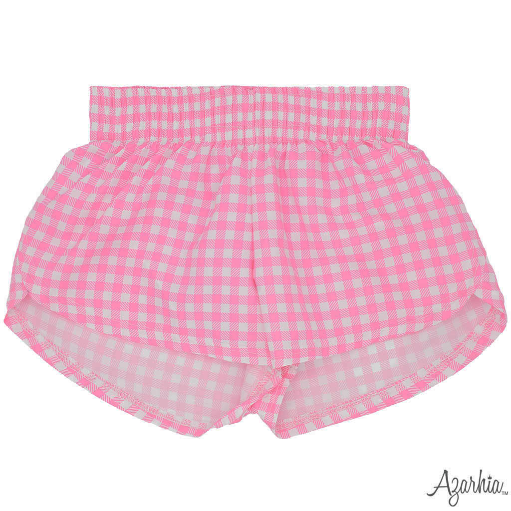 Steph Short in New Pink Gingham NEW WITH PANTY