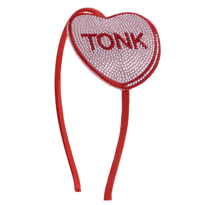 Tonk Heart Rhinestone Headband