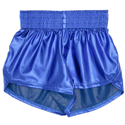 Steph Shorts in Metallic Royal Blue