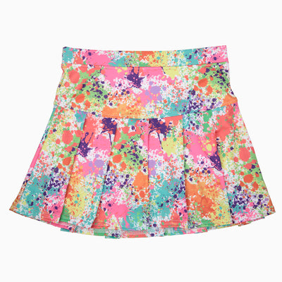Steph Shorts in Spring Splatter Paint