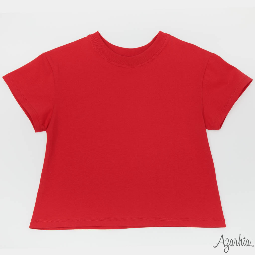 Boxy T’ in Red
