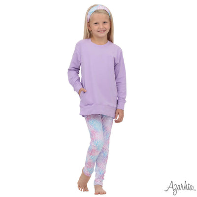 Water Color Zebra Legging