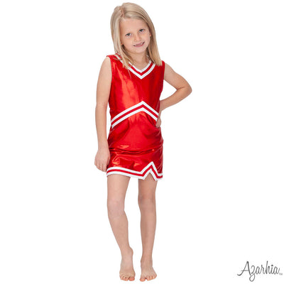 Shimmer Cheer Suit in Red