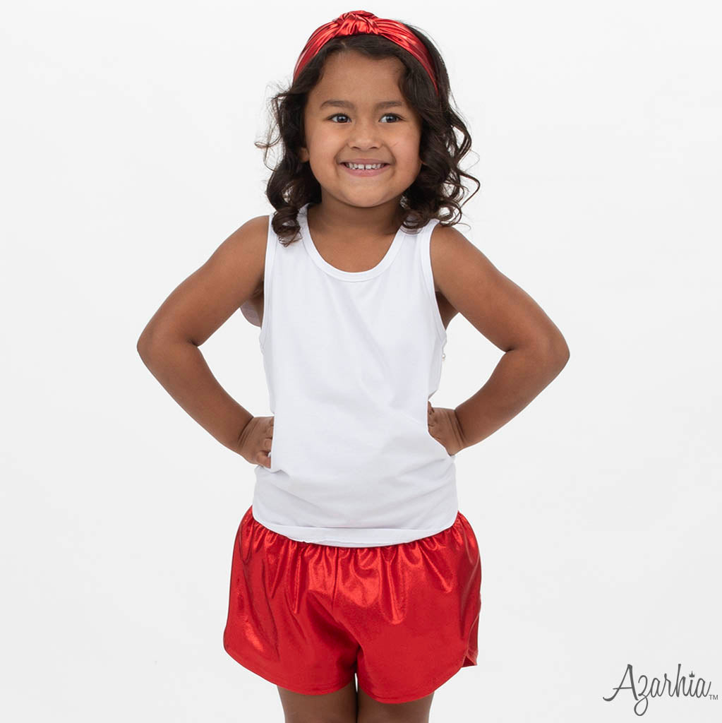 Steph Short in Red Shimmer
