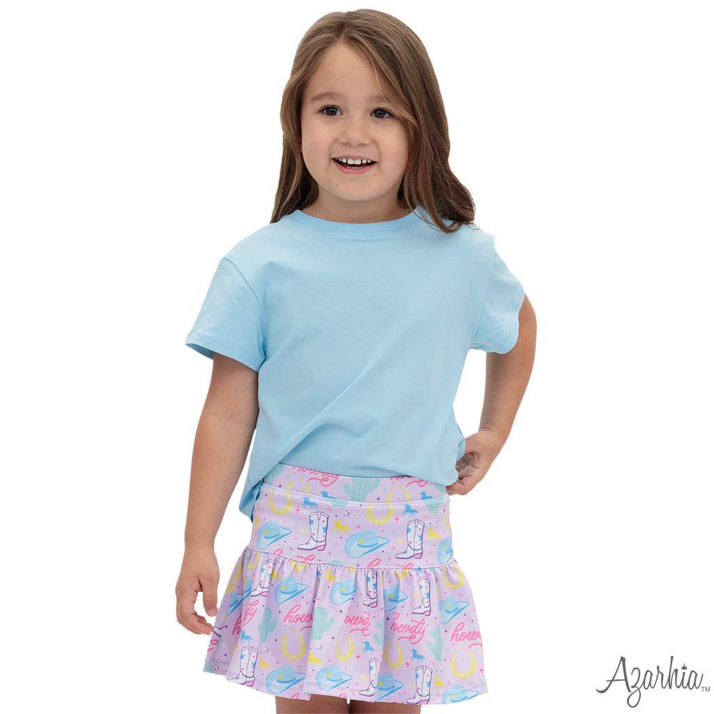 Rodeo Howdy Gathered Skort