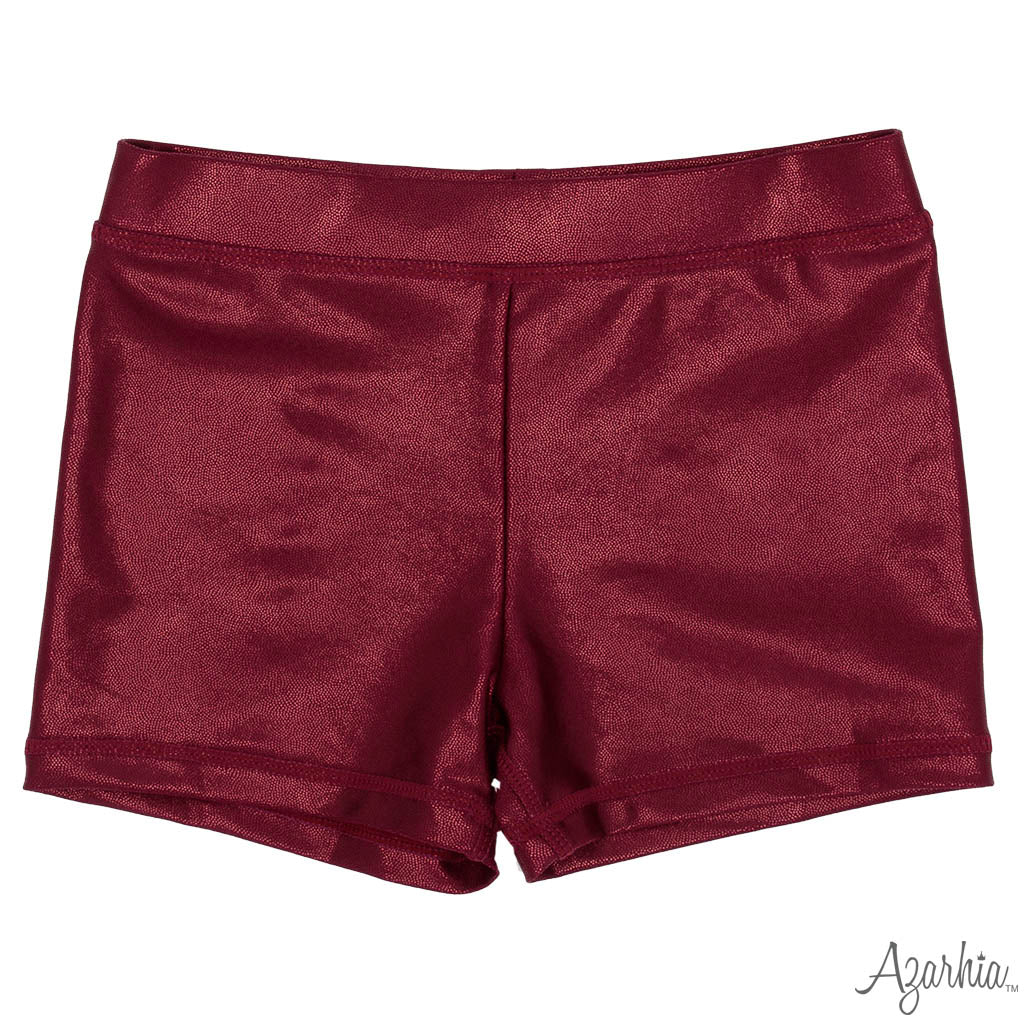 Shimmer Ruffle Sleeve Sequin Cheer in Maroon